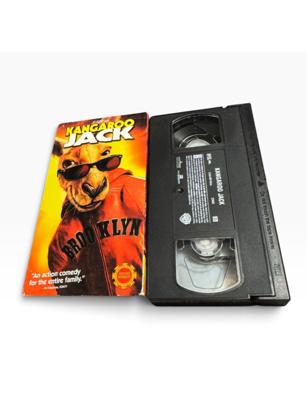 Kangaroo Jack VHS Vcr Tape Movie Warner Bros.